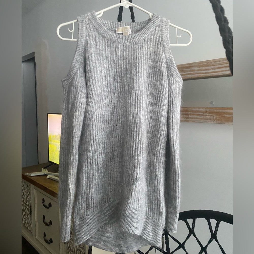 Michael Kors Gray Knit Sweater